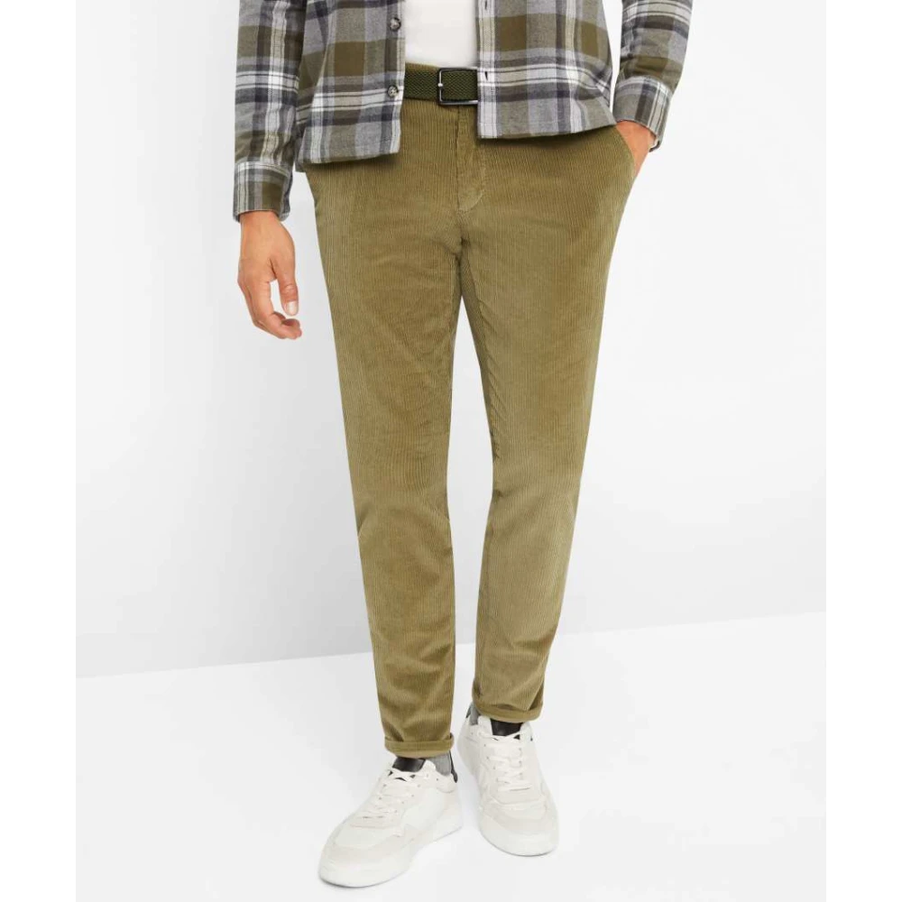 BRAX Moderne Fabio Jog Stijl Broek Green Heren