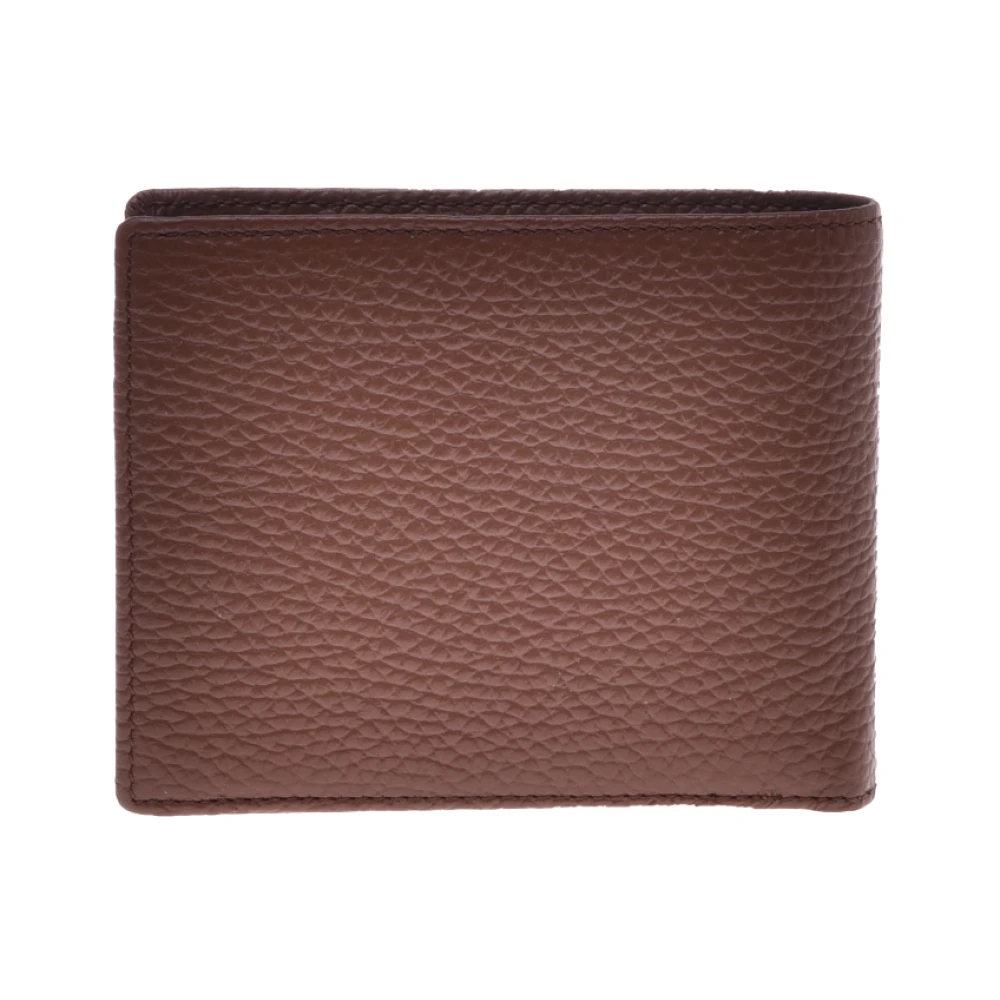 Baldinini Wallet in generfd leer Brown Heren