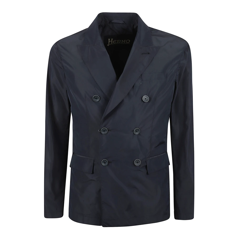 Herno - Jackets > Blazers - Blue - Herno - Modalova