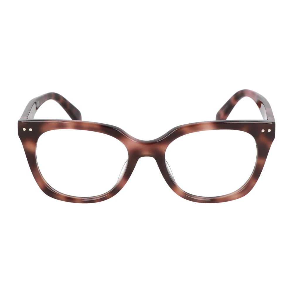 Celine Stijlvolle Acetaat Bril Brown Unisex