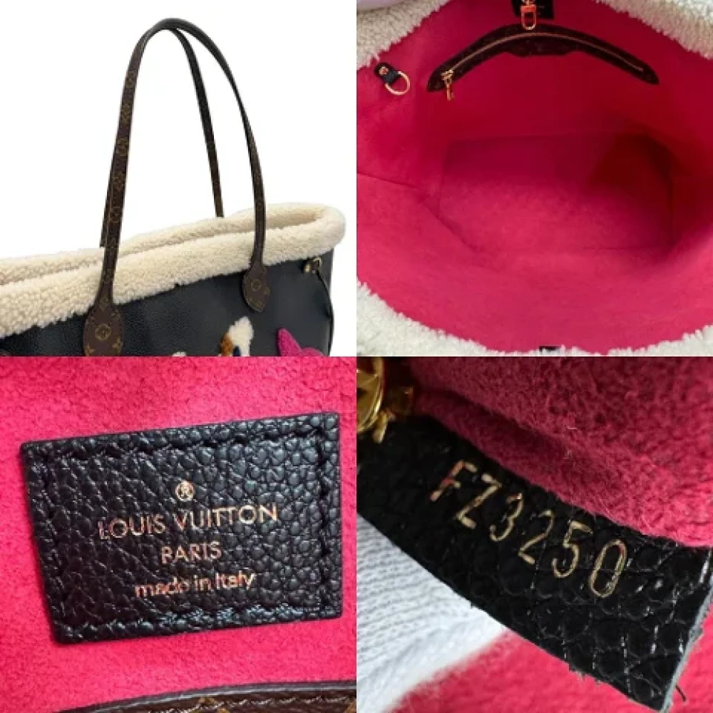 Louis Vuitton Vintage Pre-owned Leather shoulder-bags Black Dames