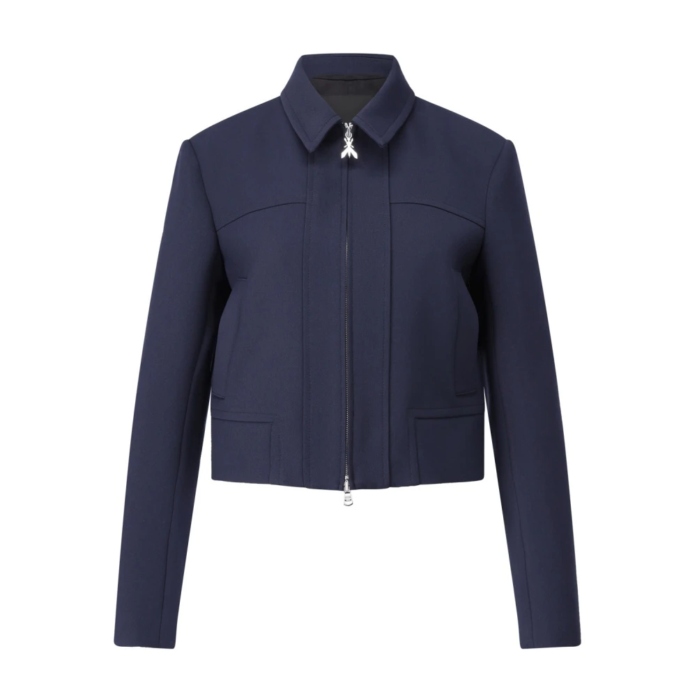 PATRIZIA PEPE Stijlvolle A-Lijn Jurk Blue Dames
