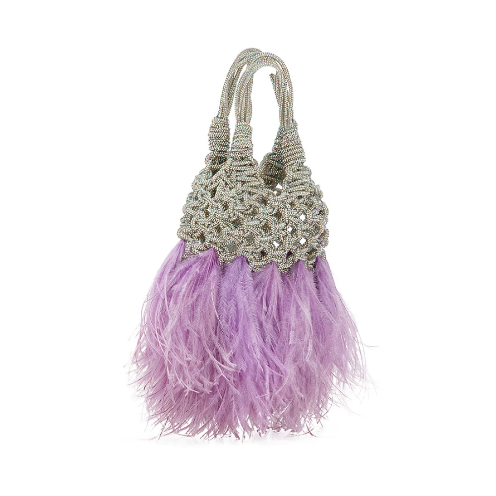 Hibourama Handbags Purple Dames