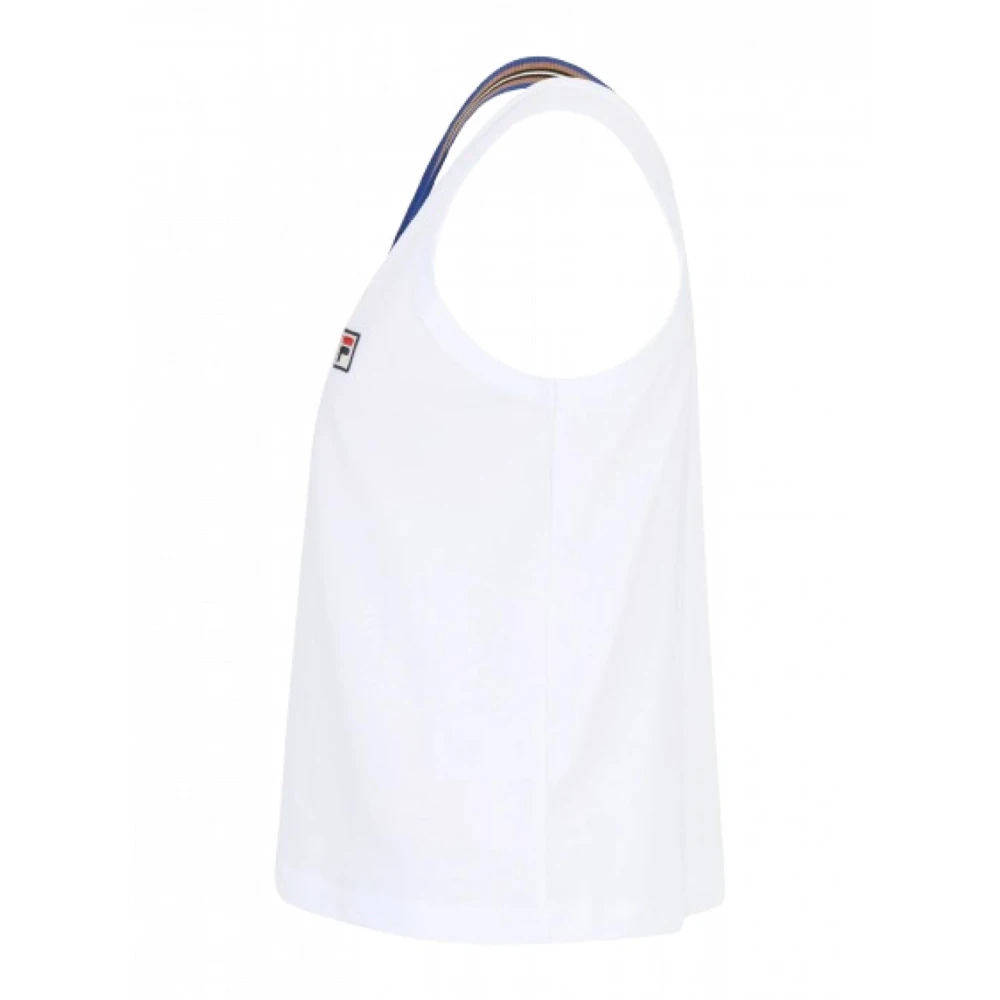Fila Katoenen Tanktop voor Vrouwen White Dames