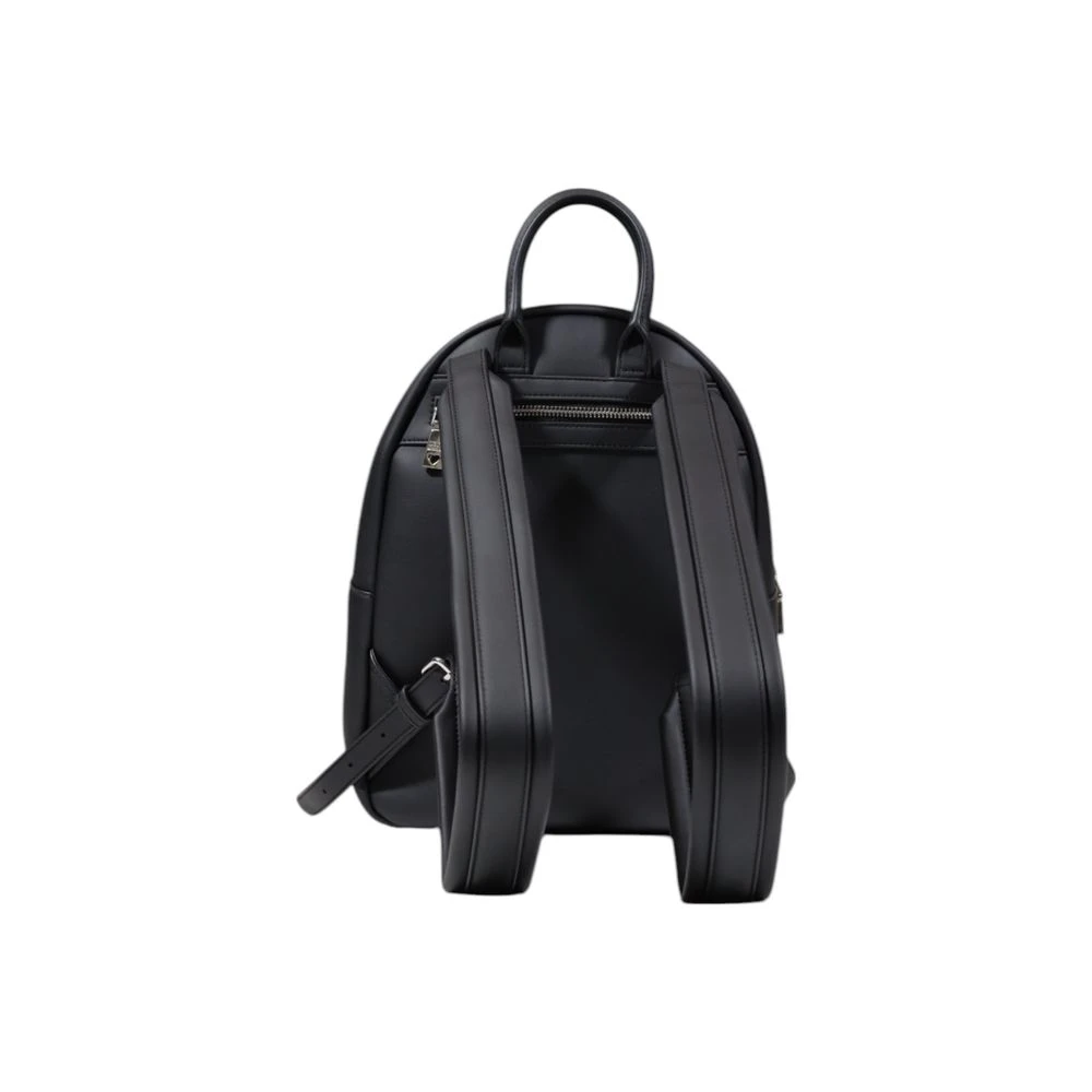 Love Moschino Grijze Polyethyleen Rugzak Lente Zomer Collectie Gray Dames