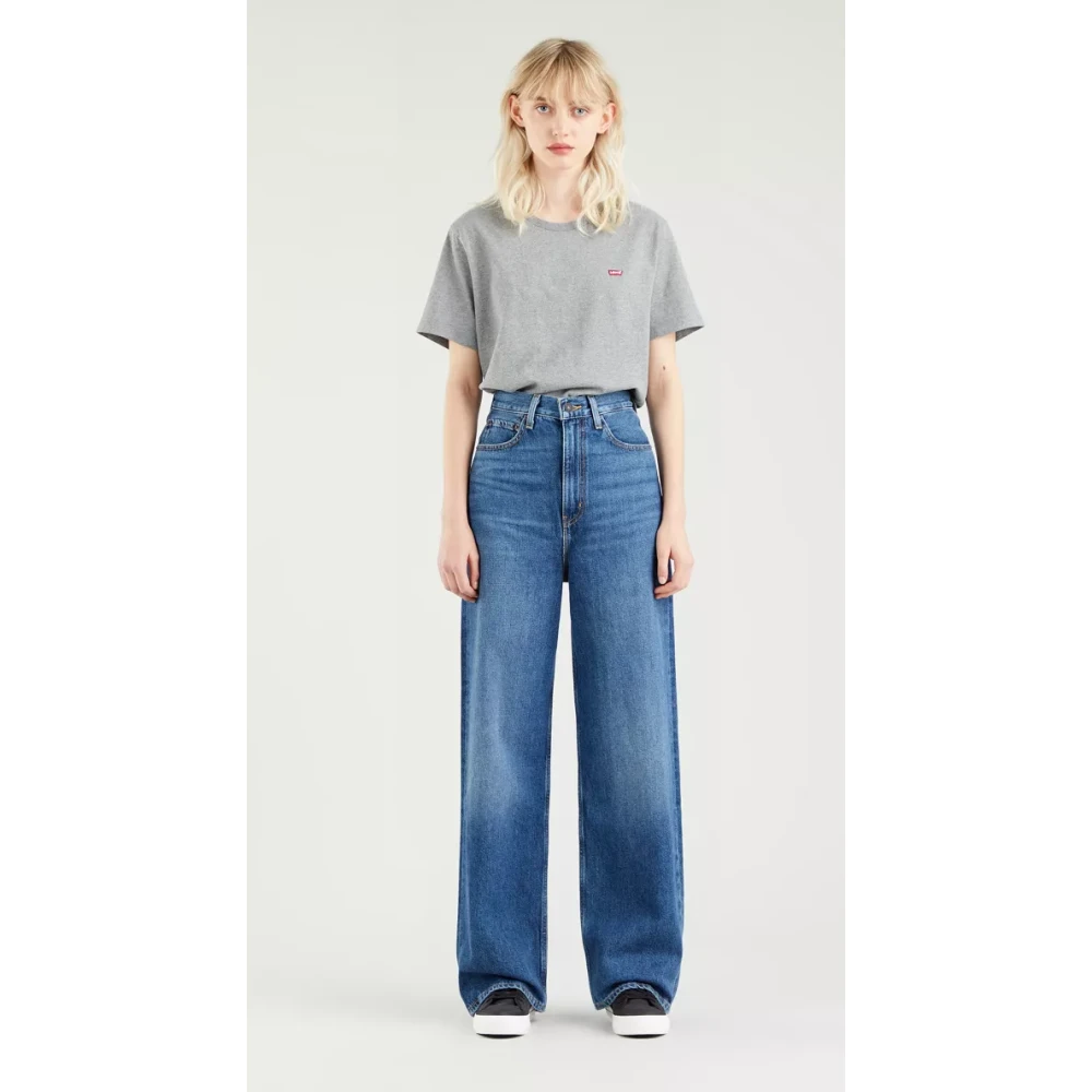 Levi's Rechte spijkerbroek Blue Dames