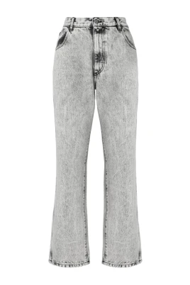 Svarta Straight Leg Jeans