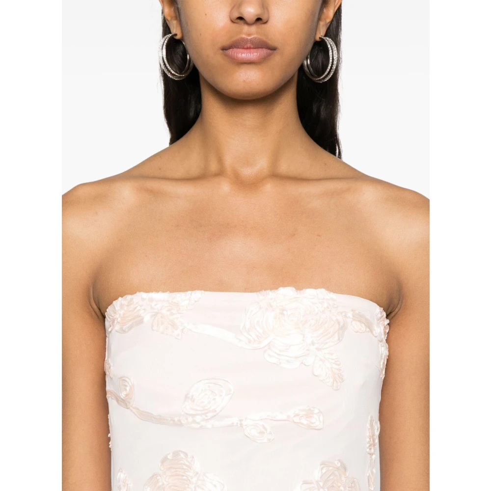 Rotate Birger Christensen Elegante Rosa Jurk voor Vrouwen Pink Dames