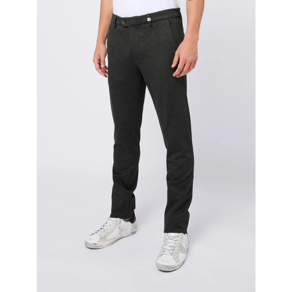 Myths Skinny broek in grijs Black Heren