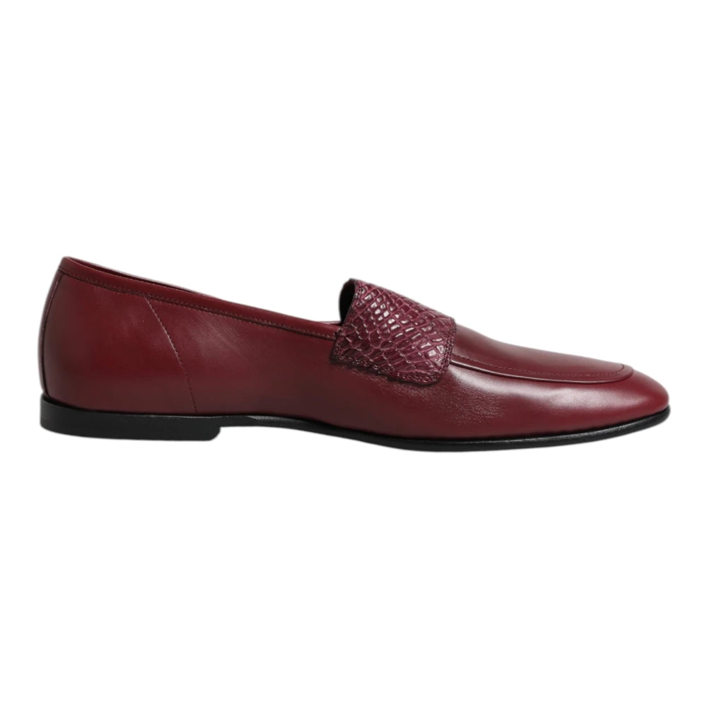 Dolce & Gabbana Herren Rot Schuhe, 39 Eugröße: