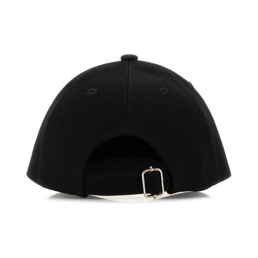 A.p.c. Zwarte Baseballpet Katoenmix Black Heren