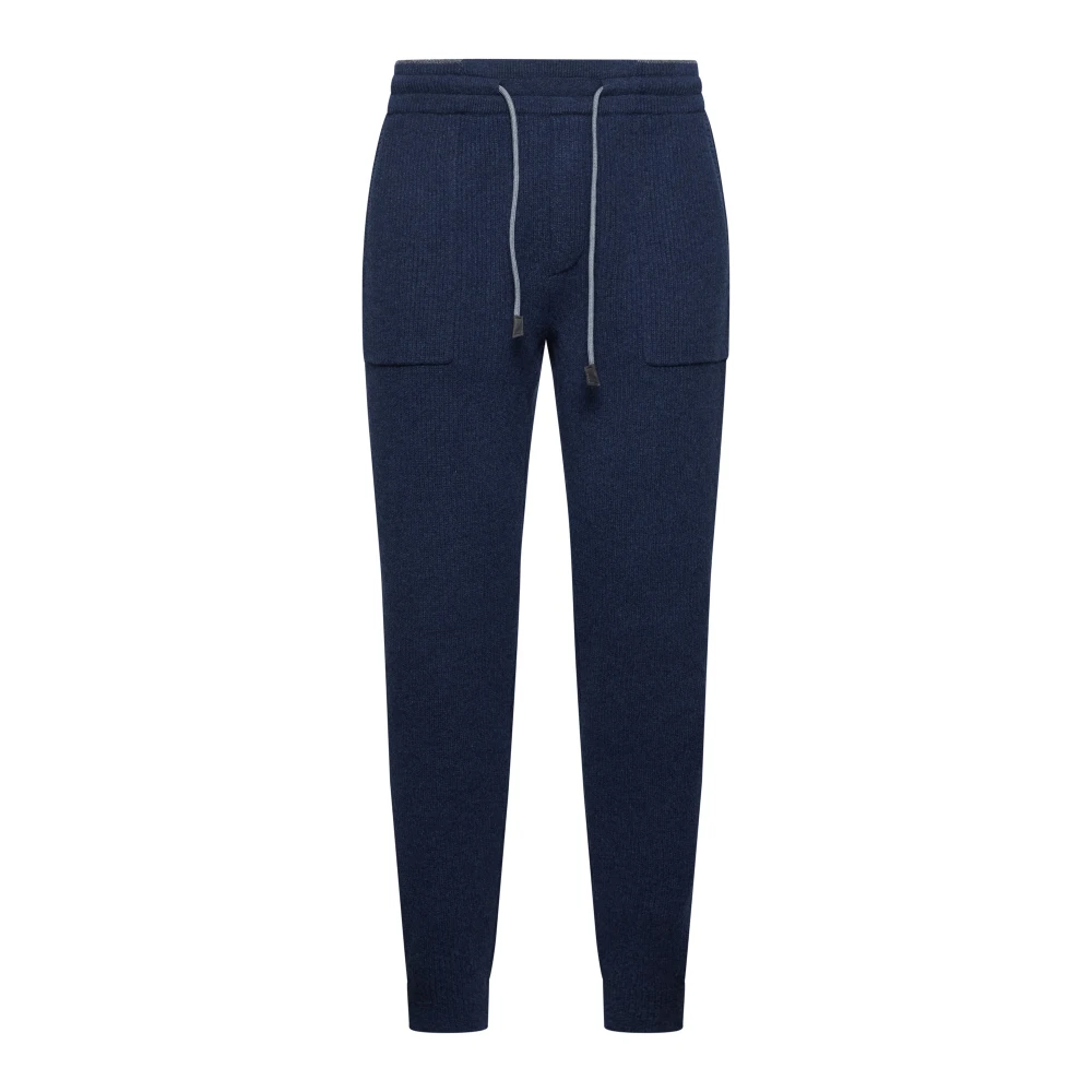 D4.0 Blauwe Broek voor Mannen Blue Heren