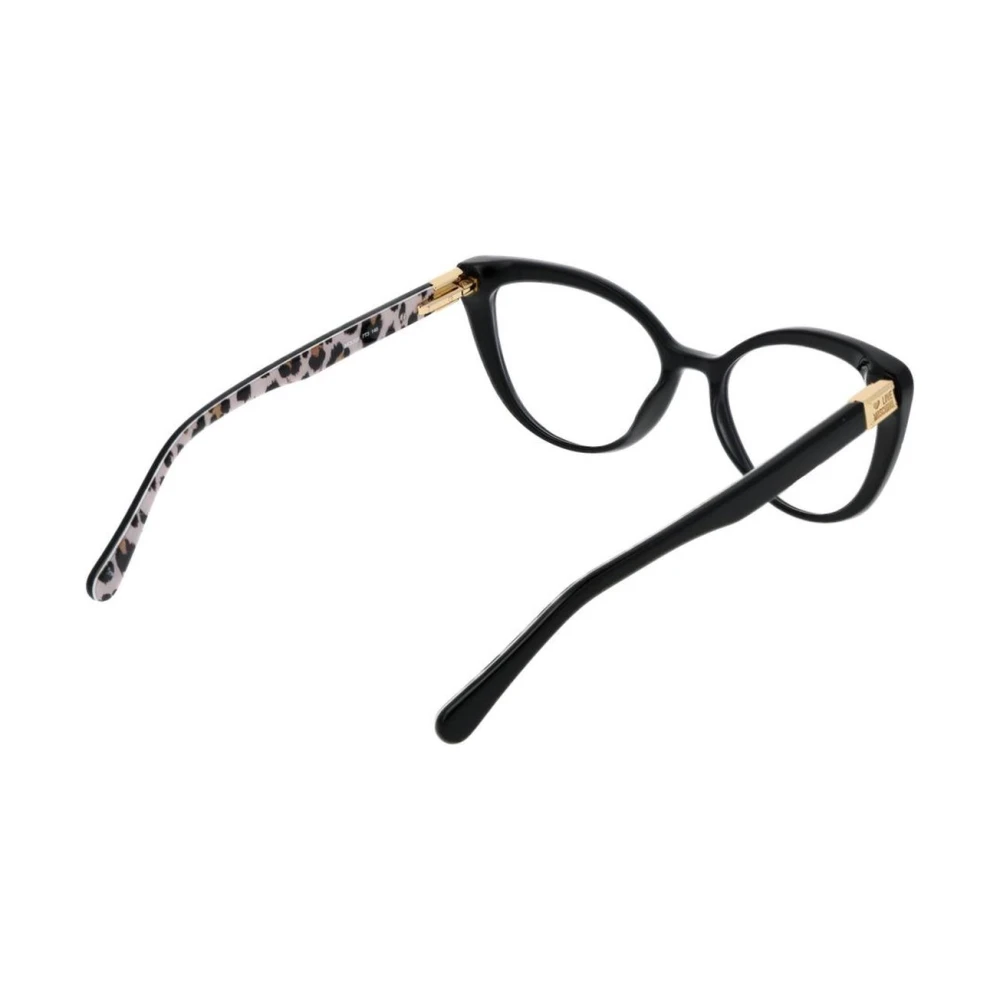 Love Moschino Zwarte Cat Eye Optische Frames Black Dames
