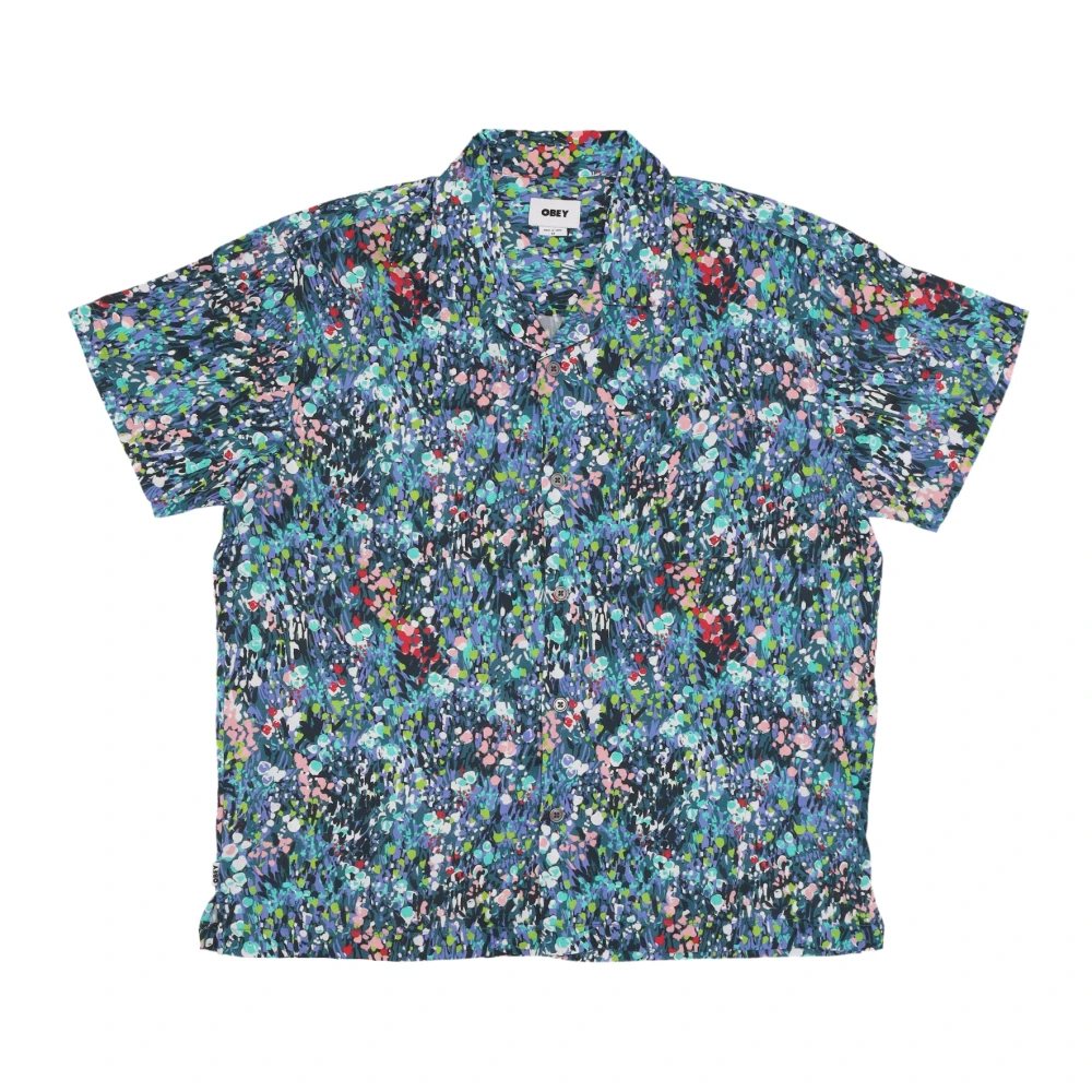 Obey Short Sleeve Shirts Multicolor Heren