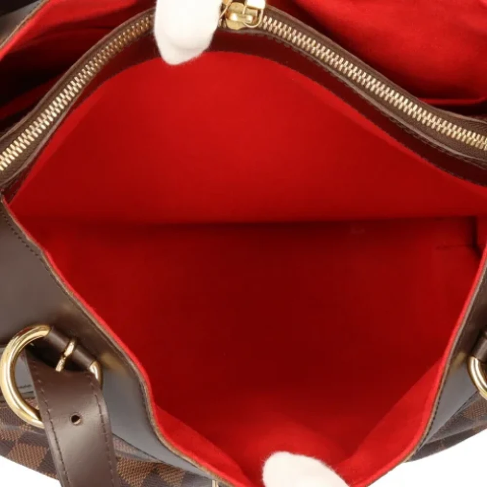 Louis Vuitton Vintage Pre-owned Canvas handbags Brown Dames