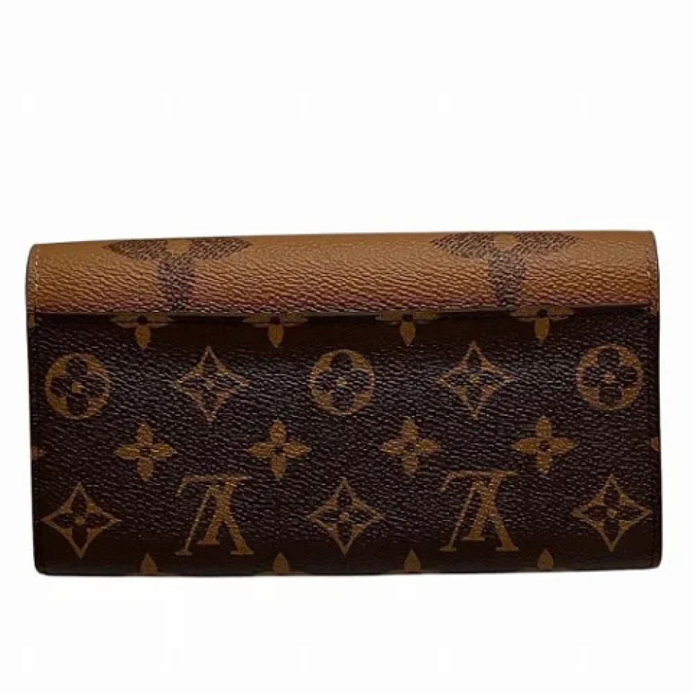 Louis Vuitton Vintage Pre-owned Canvas wallets Brown Dames