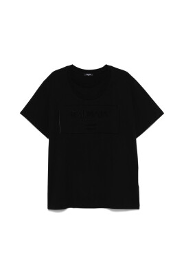 t-shirt-noir-col-rond-manches-courtes