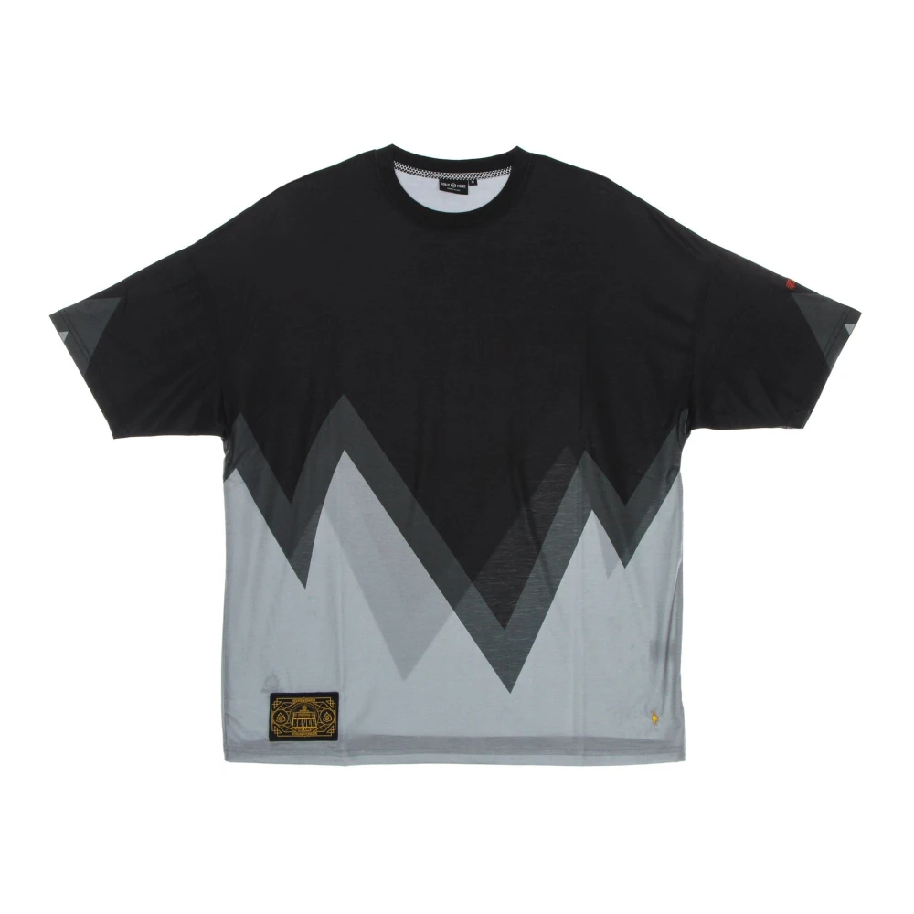 Dolly Noire Omgekeerde Duomo Tee Zwart grijs Multicolor Heren