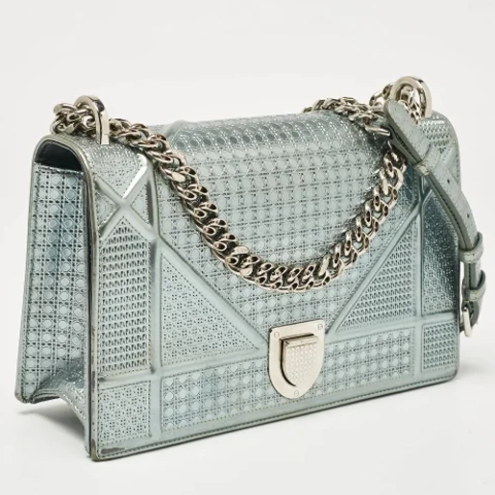 Dior Vintage Pre-owned Fabric dior-bags Green Dames