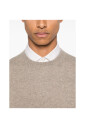 pull-a-col-rond-marron-clair-cotele