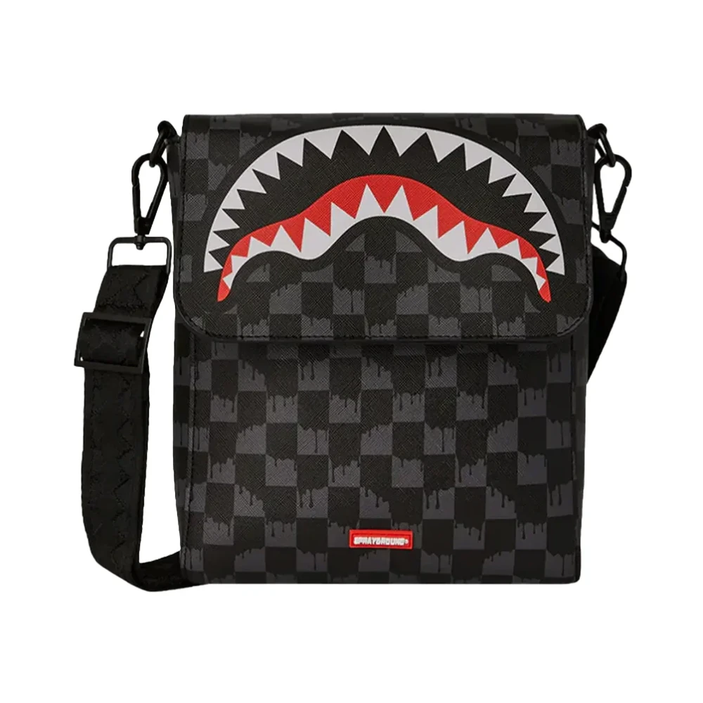 Sprayground Lenticular Effects Messenger Väska Gray, Herr