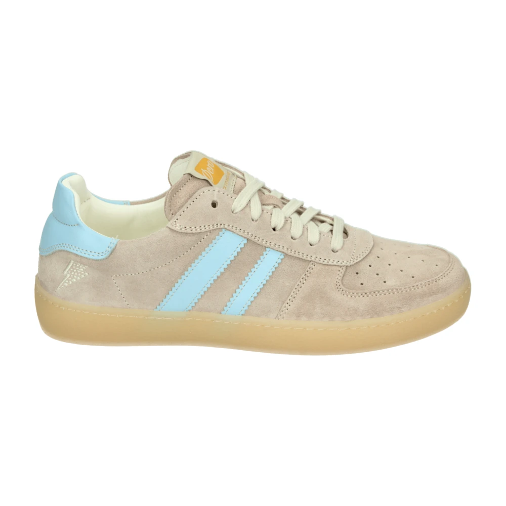 Ocra Sportieve Lage Damesschoenen Taupe Dames Schoenen Beige
