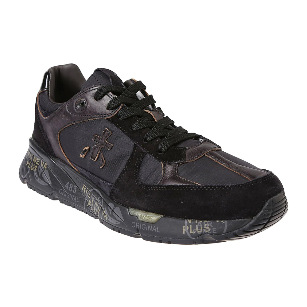 Premiata Var.5013 Zwarte Sneakers Mase Black Heren