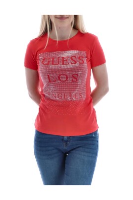 rod-bomull-rund-hals-t-shirt