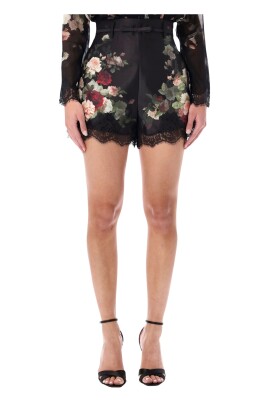 hypnotic-lace-trim-shorts
