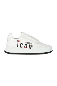 Pixel Heart Weiße Sneaker