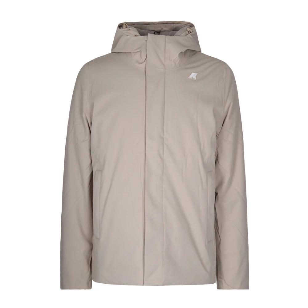 K-Way Herren Beige Jacken, 2XLgröße: