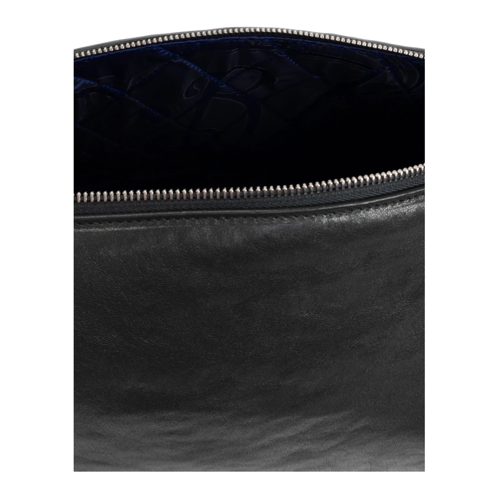 Burberry Schoudertas Schild Messenger Groot Gray Heren
