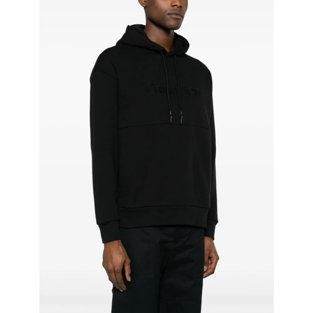 Calvin Klein Zwarte Sweatshirt voor Mannen Black Heren