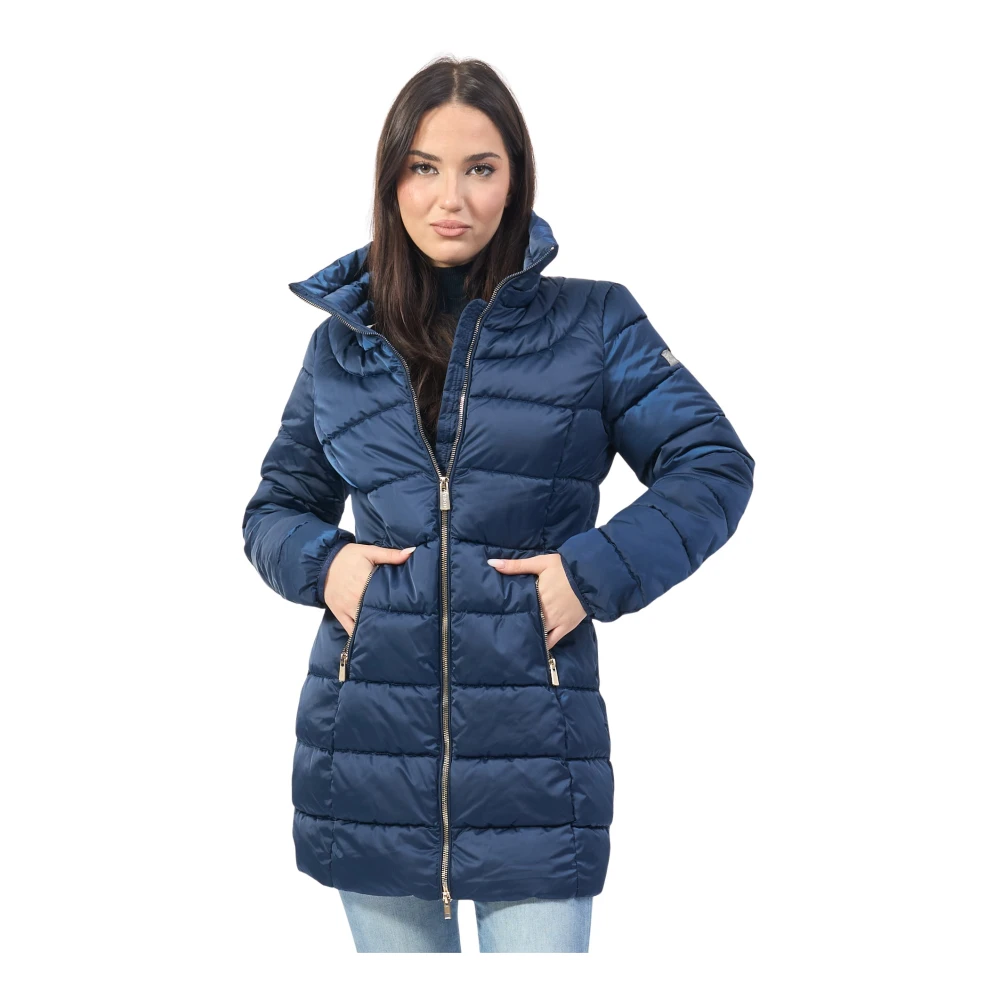 YES ZEE Blauwe Winterjas Blue Dames