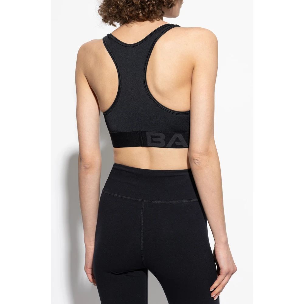 Balenciaga Top met logo Black Dames