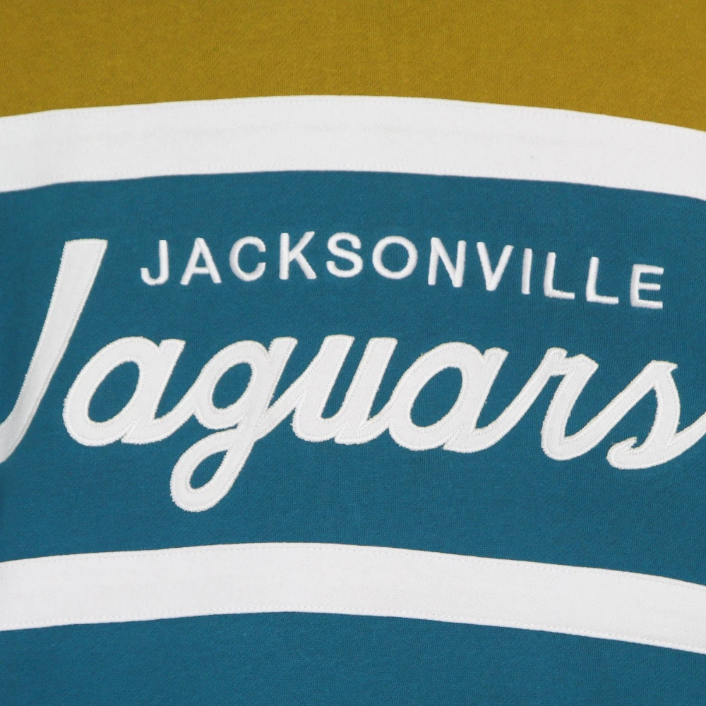 Mitchell & Ness NFL Head Coach Hoody Jacksonville Jaguars Blue Heren