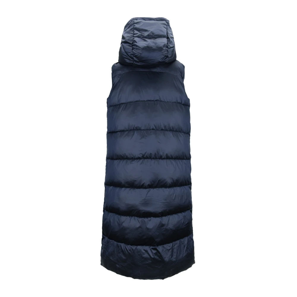 Canadian Classics Dames Hooded Rits Gilet Blue Dames