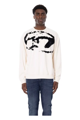 S-Boxt Flocked Oval D Sweatshirt