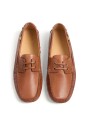 chaussures-plates-en-cuir-marron