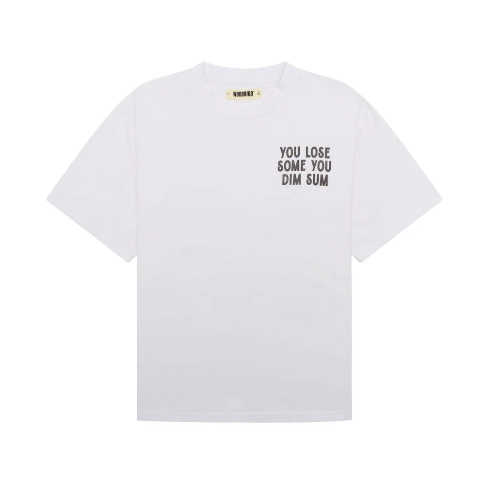 Woodbird Korte Mouw T-shirt 2416-415 White Heren