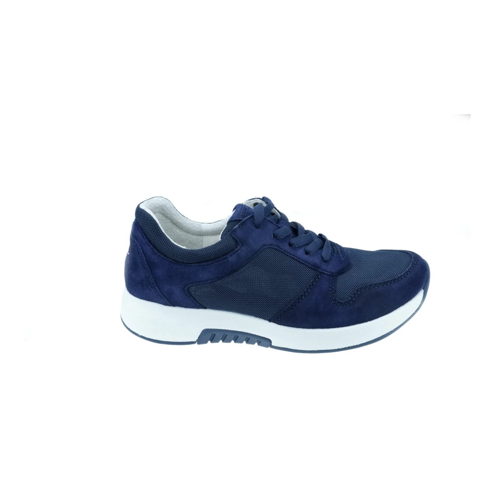 Gabor Rollingsoft Sneaker Dames Schoenen Blauw