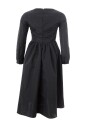 sophisticated-black-midi-dress