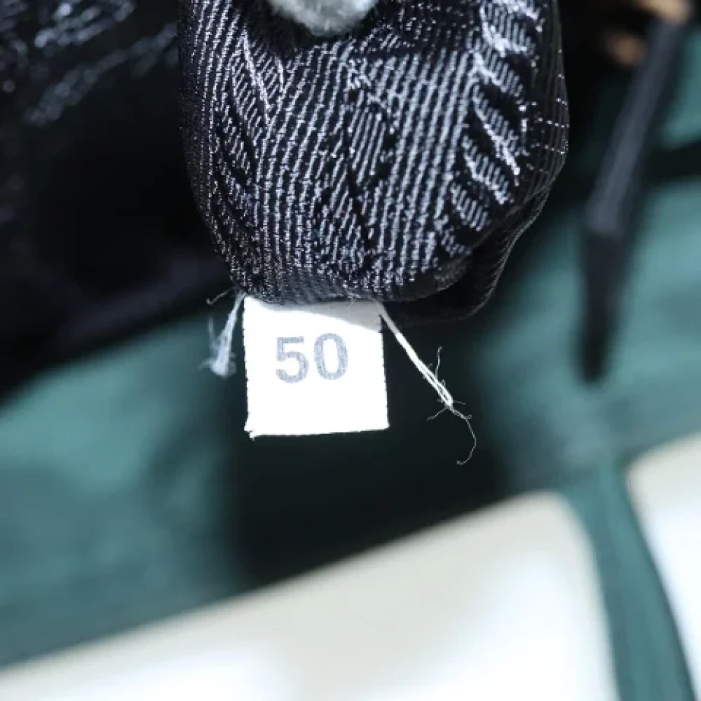 Prada Vintage Pre-owned Nylon totes Green Dames