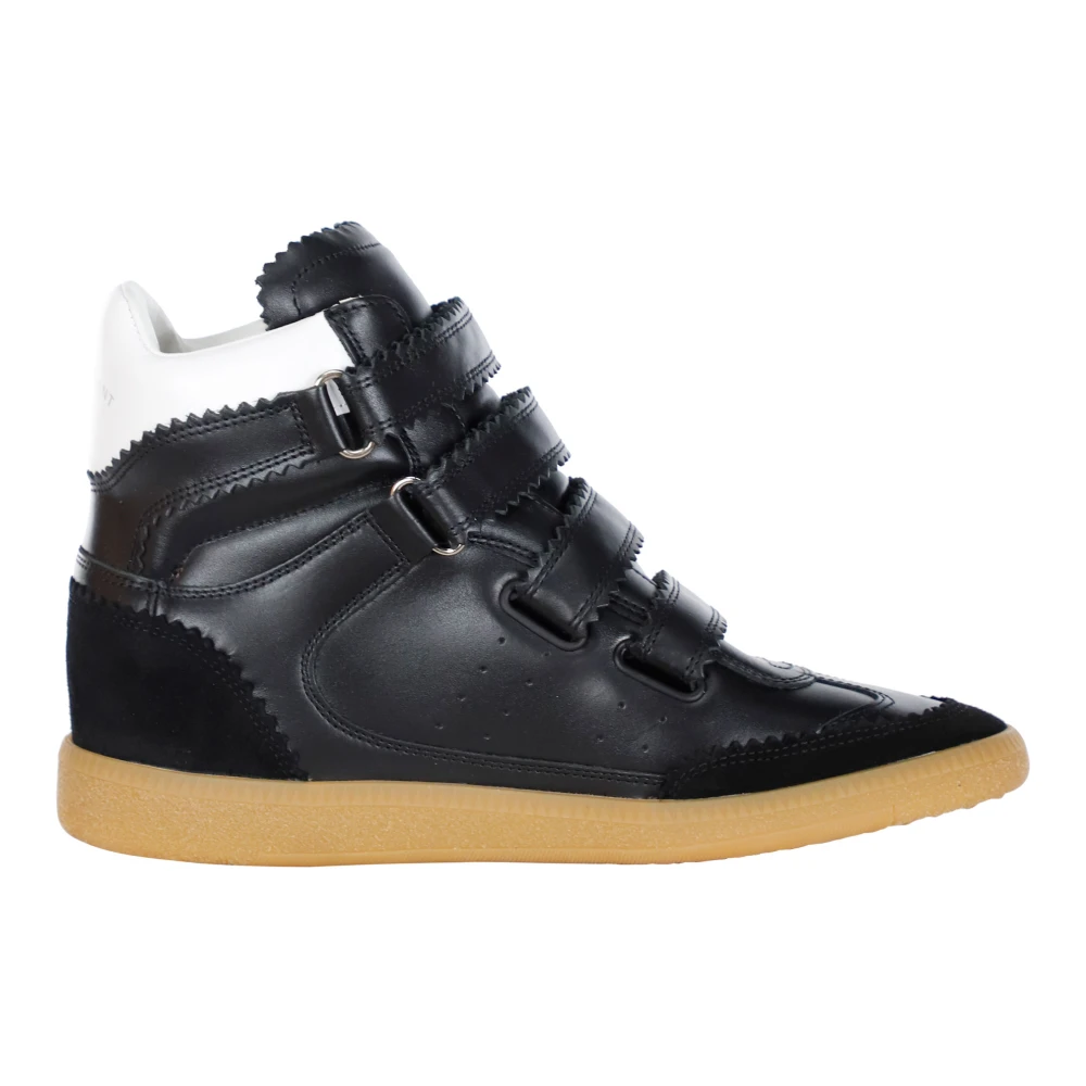 Isabel Marant Svarta sneakers med dold klack Black, Dam