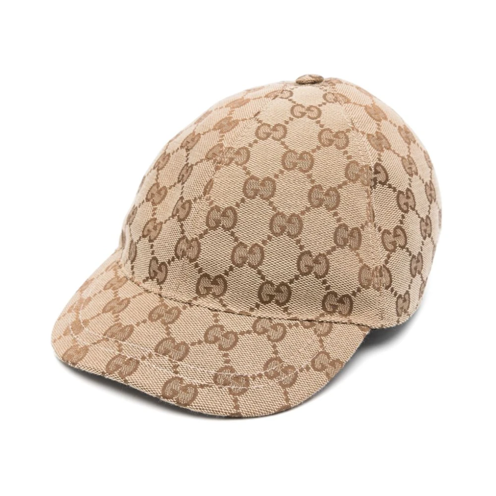Gucci Unisex Kids Beige Gg Canvas Baseball Hat - Hats & Caps - L - Kids