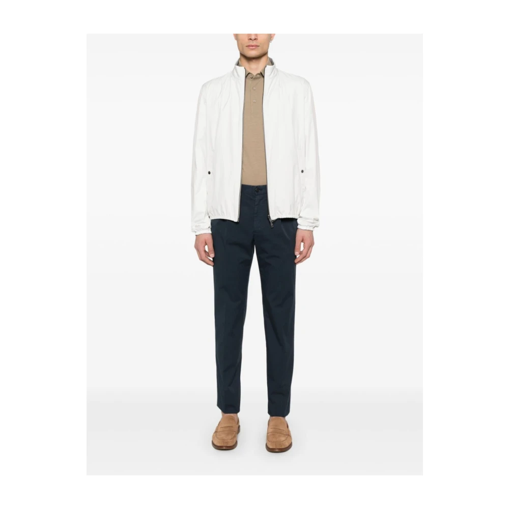 Incotex Blauwe Broek voor Mannen Blue Heren