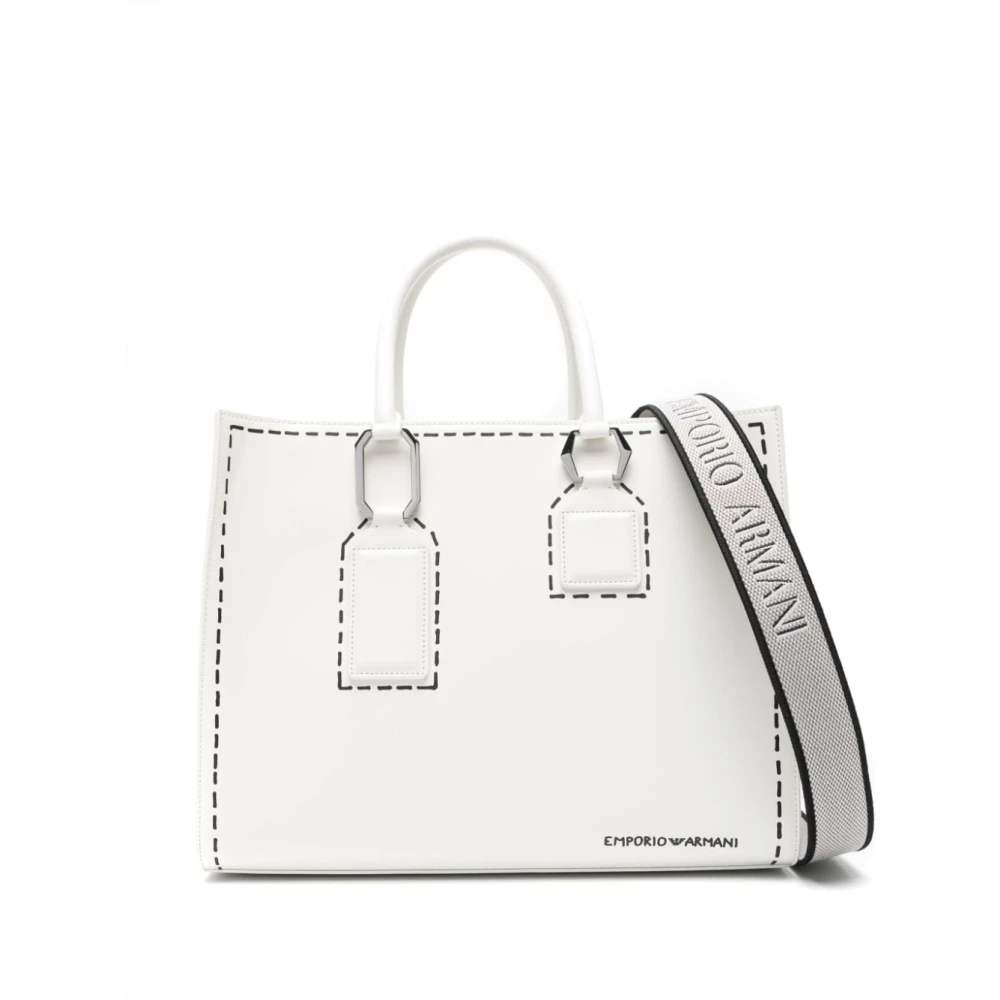 Emporio Armani Tote Bags White Dames