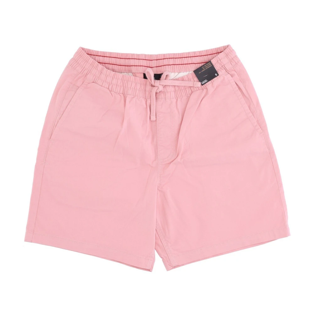Vans Ontspannen elastische shorts in Mellow Rose Pink Heren