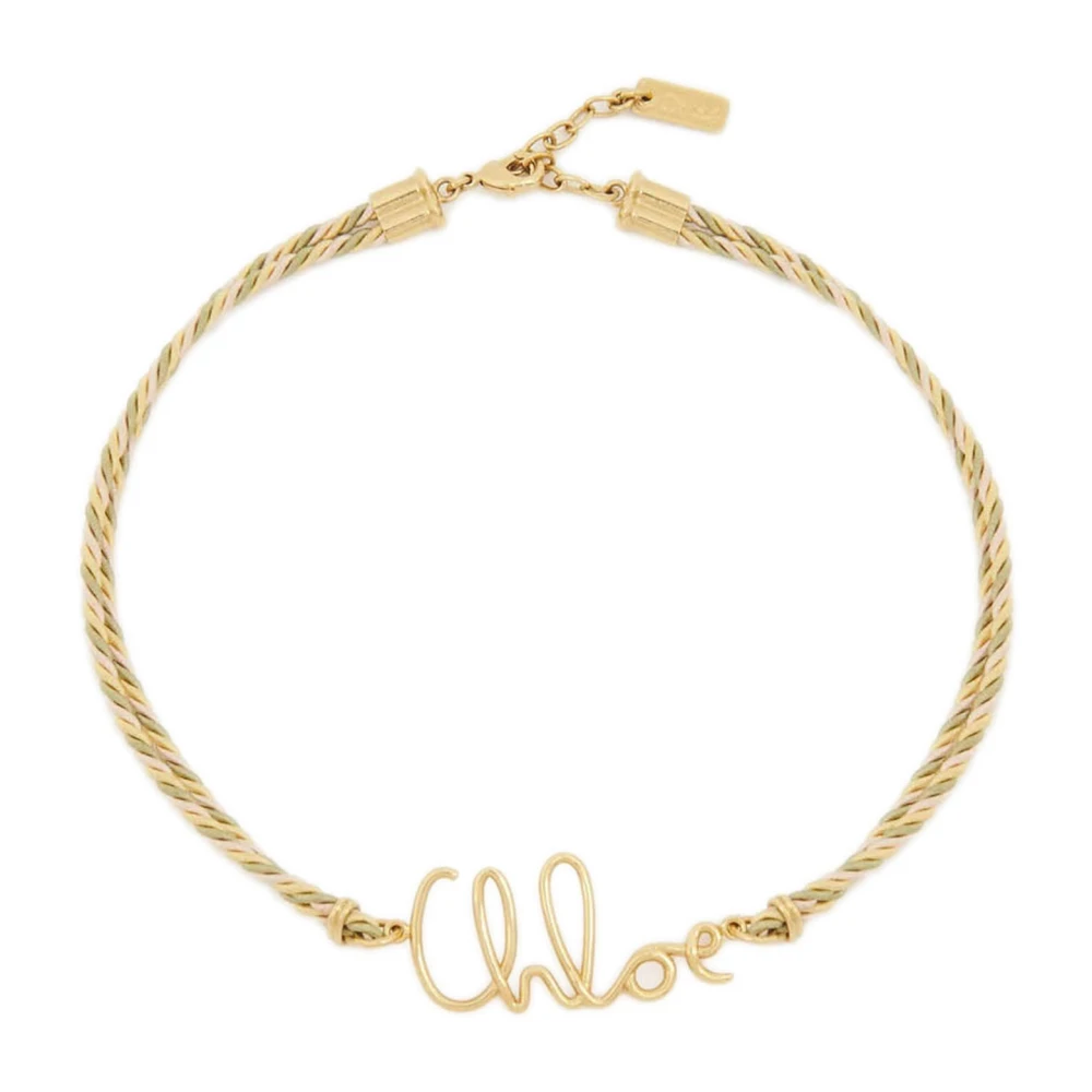 Chloé Women's Golden Braided Necklace