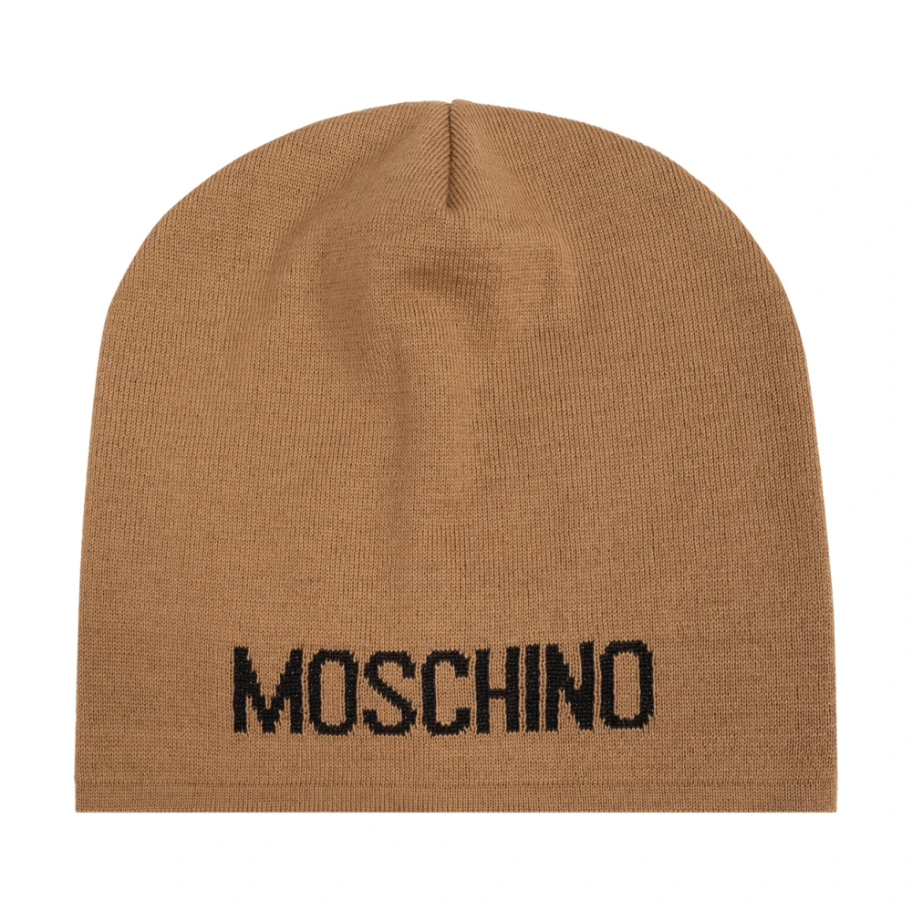 Moschino Keps med logo Beige, Unisex